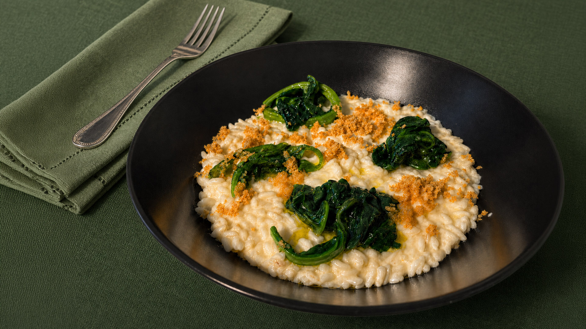 Risotto Latte di Capra e Biete